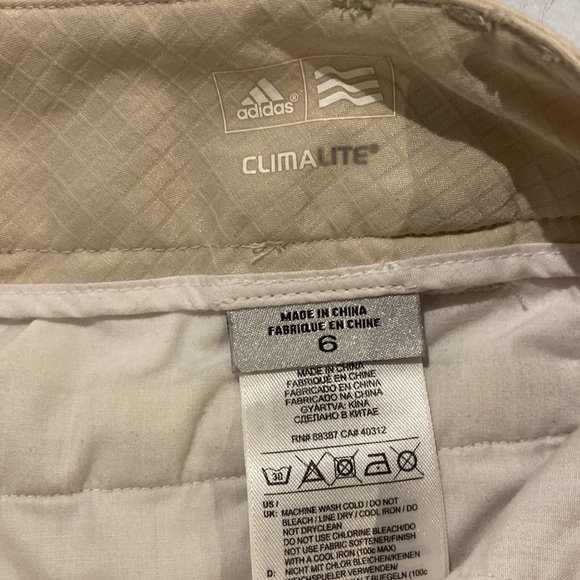 Adidas Golf Climalite Short Half Pants size 6 - Picture 6 of 6